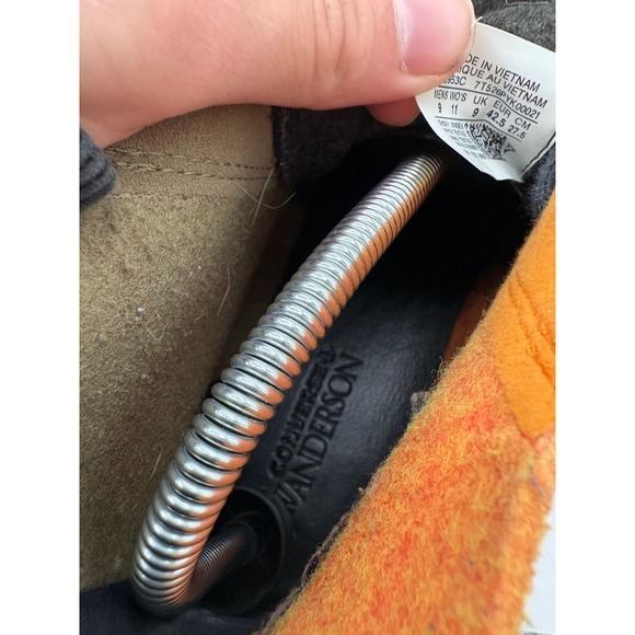 Converse 162953C Chuck 70 HI Gray Orange Black J.W. Anderson 9 M W 11 - Picture 10 of 10